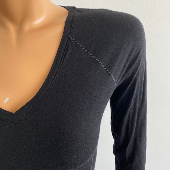 Kit and Ace Black Long Sleeves Shirt Size 4 - Picture 4 of 12